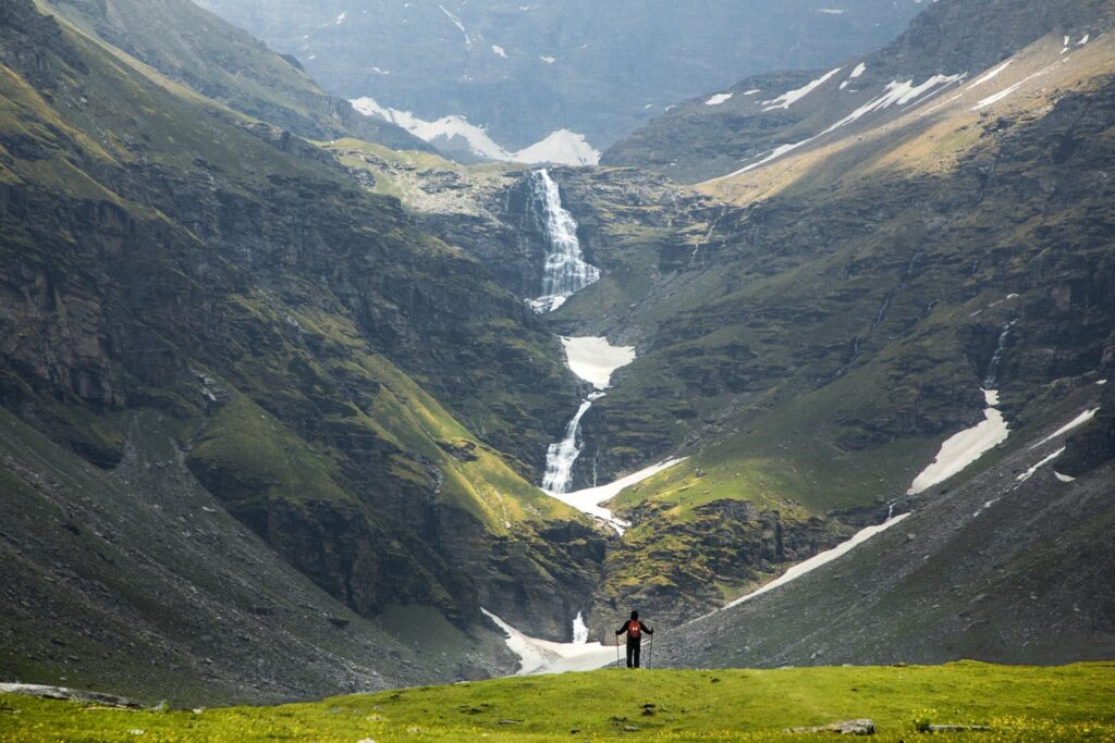 Rupin Waterfall in Spring